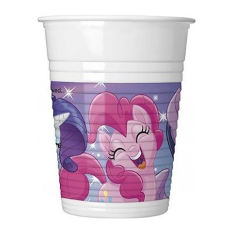 Стакан пласт MLP и друзья 200мл 8шт/P