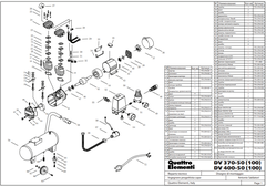 Подшипник шариковый QUATTRO ELEMENTI 6205 RZ DV370-50 ротора (770-278-046)