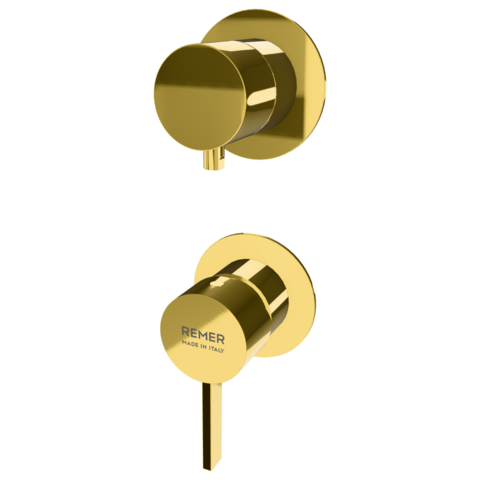 Remer Metrica MC92PWBDO Смеситель для душа, цвет: золото