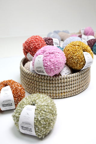 Пряжа O'Yarn BOUCLE COTTON, 100г
