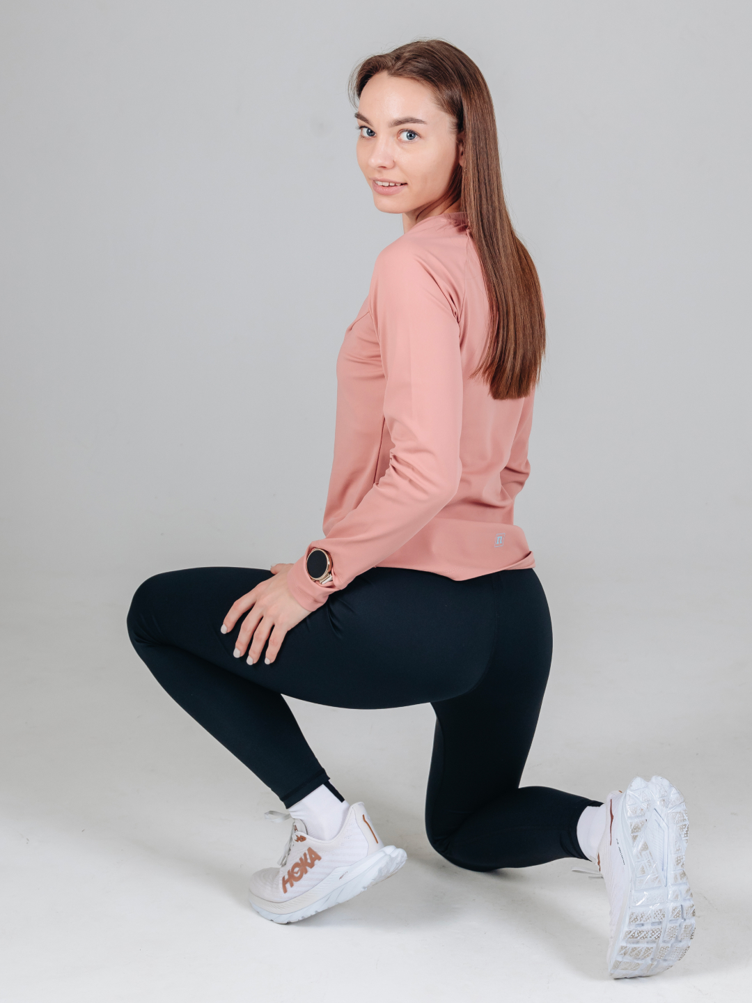 Женский комплект для тренировок Noname Clima Chill High Waist 26 розовый-черный - 2