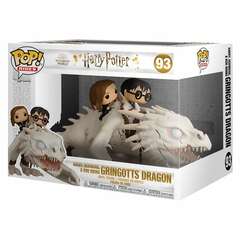 Funko POP! Harry Potter: Harry, Hermione & Ron Riding Gringotts Dragon (93)