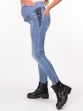 Джинсы для беременных (SKINNY) 09321 синий