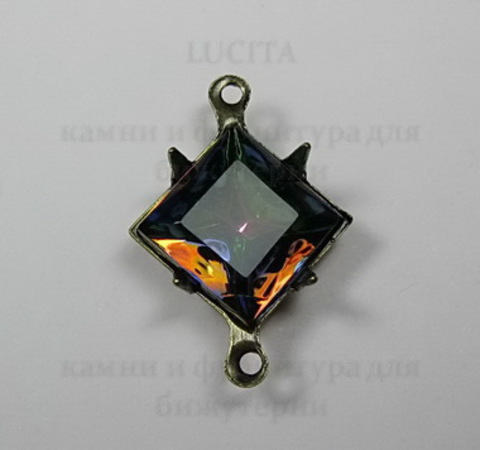 Ювелирные стразы Preciosa квадратные Vitrail Medium (10х10 мм) ()