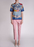 <p>Топ из шелка</p> ETRO