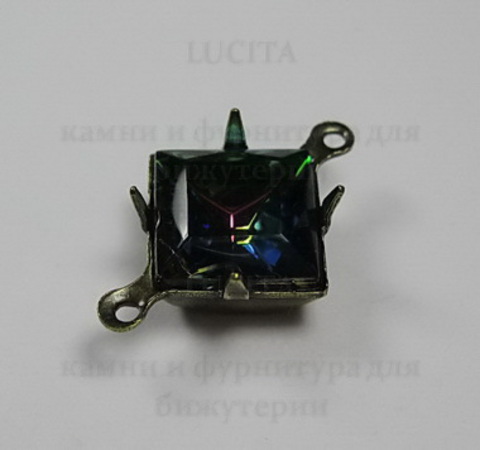 Ювелирные стразы Preciosa квадратные Vitrail Medium (10х10 мм) ()