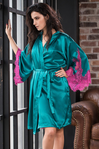 Халат Bella 3373 Emerald Mia-Amore