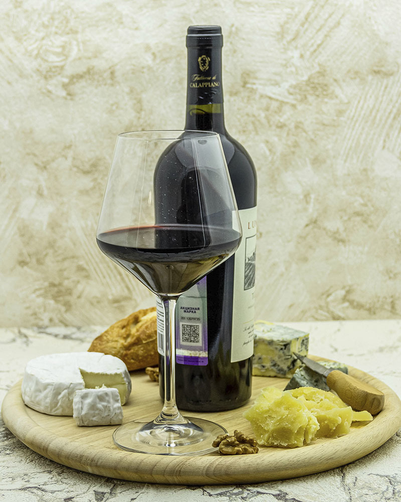 Вино Fattoria di Calappiano Лунгарно Красное Сухое 2017 г.у. 14,5% 0,75 л, Италия
