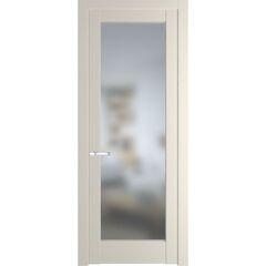 Межкомнатная дверь эмаль Profil Doors 4.1.2PD кремовая магнолия остеклённая