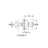 GROHE Costa L 19808001 Вентиль встраиваемый