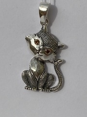 Муся (серебряная подвеска)