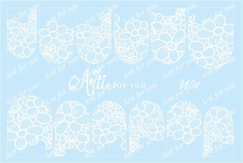 Слайдер наклейки Arti for you цвет белый №W1 купить за 100&nbsp;руб