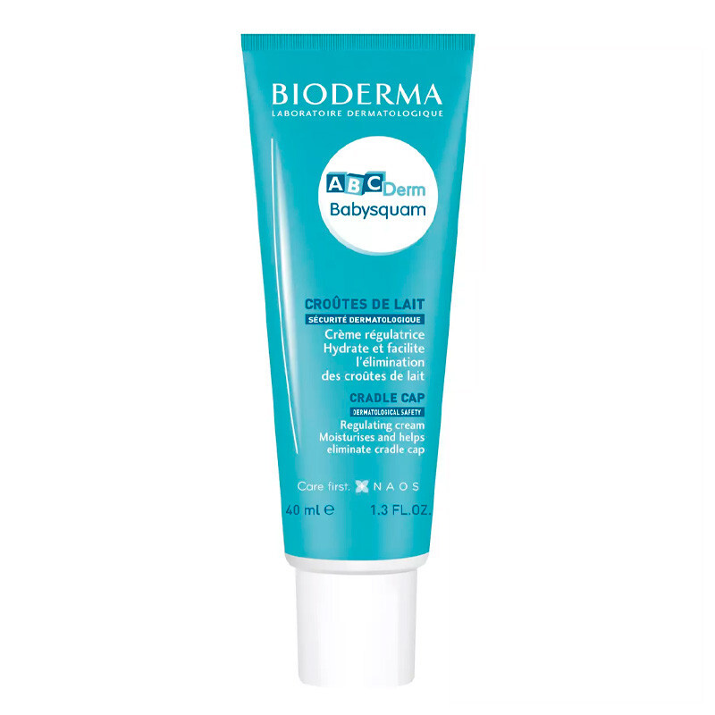 Крем для детей от молочных корочек ABCDerm Babysquam, 40мл