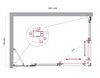 BelBagno Luce LUCE-AH-21-110/90-P-CR Душевой уголок, 110x90, цвет: хром