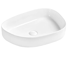 BelBagno BB1435 Раковина керамическая накладная, цвет: белый фото