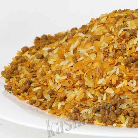 Чечевица 'Карри' с рисом и мясом 'Каша из топора' ПЭТ банка, 445 г