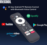 Пульт Bluetooth для смарт-приставок Mecool V22 c микрофоном.