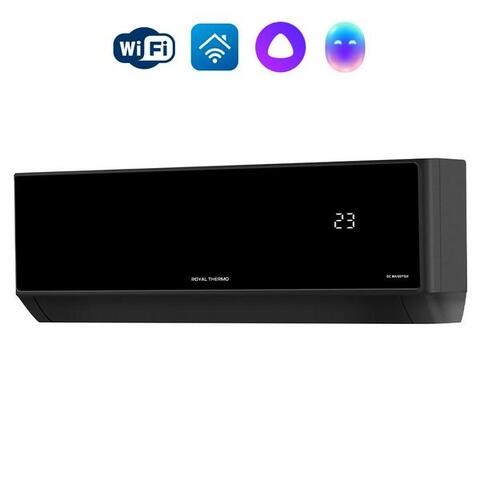 Сплит-система ROYAL THERMO, BAROCCO DC BLACK Inverter, RTBI/in-18HN8_V2/black / RTBI/out-18HN8_V2/black