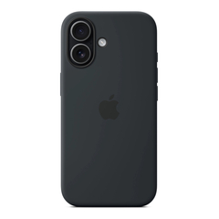 Чехол Silicone Case для Apple iPhone 17 силикон, чёрный