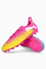 Бутсы Puma Future 9 Play MG Junior - розовый