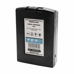 Набор зенковок 90° 6,3-25мм DIN335C 3z HSS-G 7шт MASTER-TOOL 102153PRO