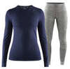 Craft Fuseknit Comfort комплект термобелья женский navy-grey - 1