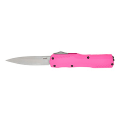 Фото Автоматический нож Kershaw Livewire, сталь Magnacut, рукоять алюминий, розовый