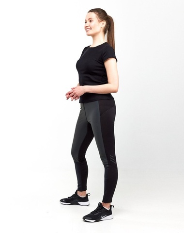 Женские утепленные лосины Arswear Softshell Pro серые