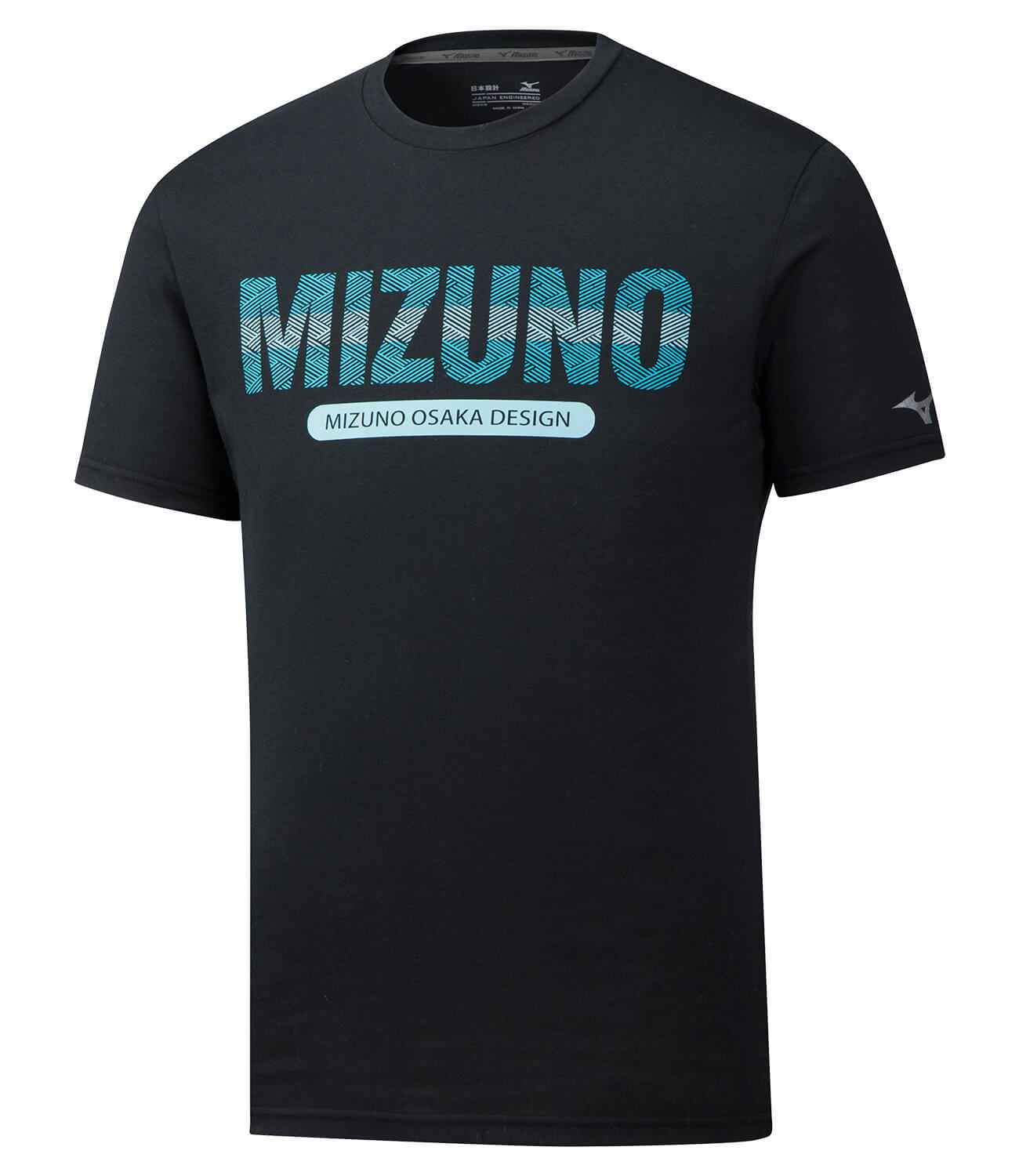 Mizuno Heritage Tee футболка для бега мужская черная