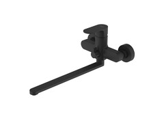 Aquatek Альфа AQ1942MB Смеситель для ванны с длинным изливом, матовый черный фото