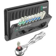 Набор бит с трещоткой Zyklop Mini, 10 предметов WERA 05004177001