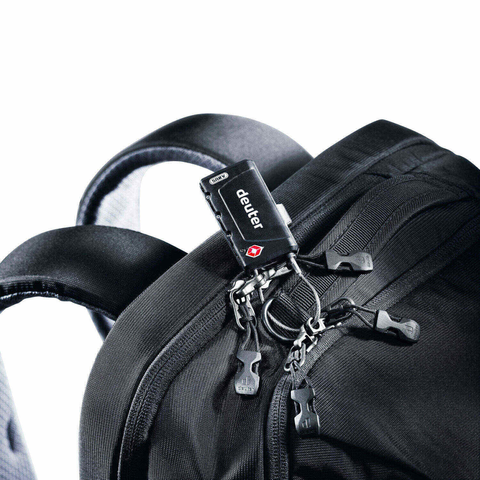 Картинка рюкзак городской Deuter Carry On 30 black - 5
