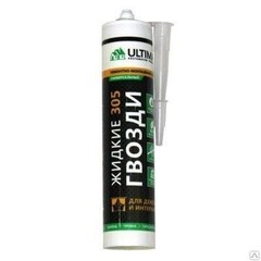 Жидкие гвозди Ultima 305 300 мл, белый