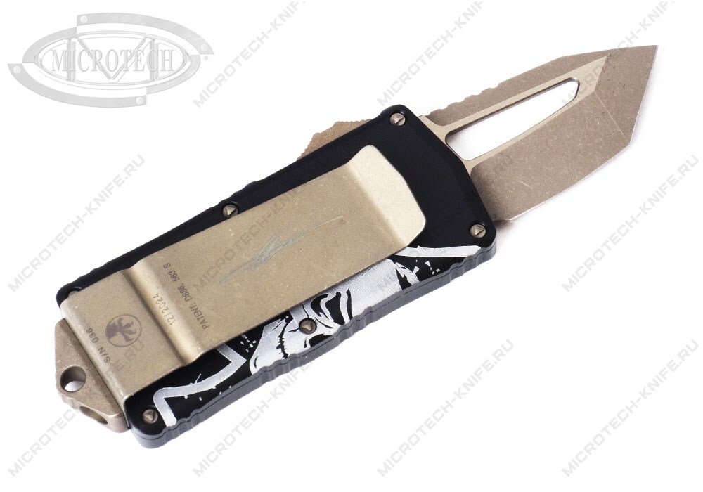 Нож Microtech Exocet Death Card 158-13DCS Signature