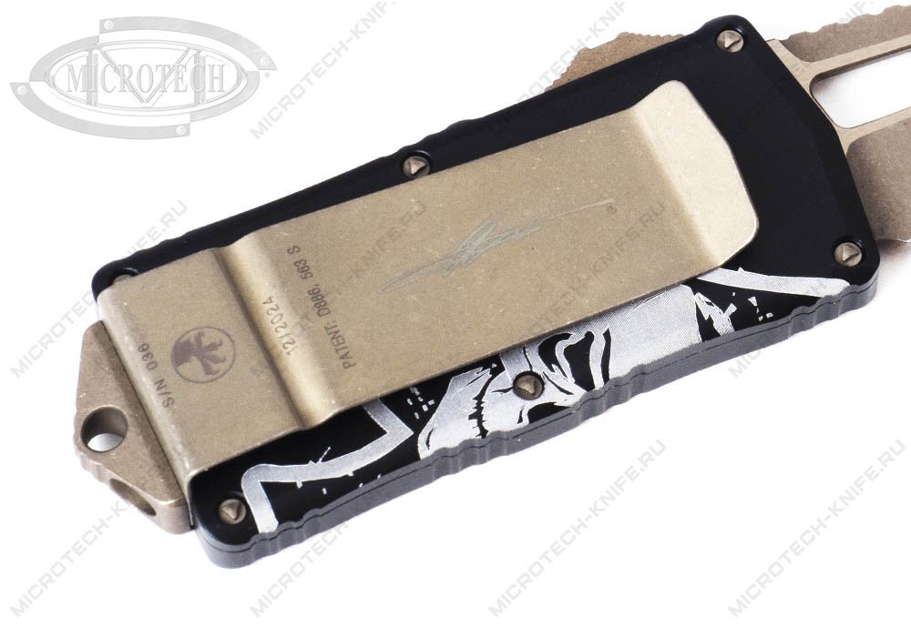 Нож Microtech Exocet Death Card 158-13DCS Signature