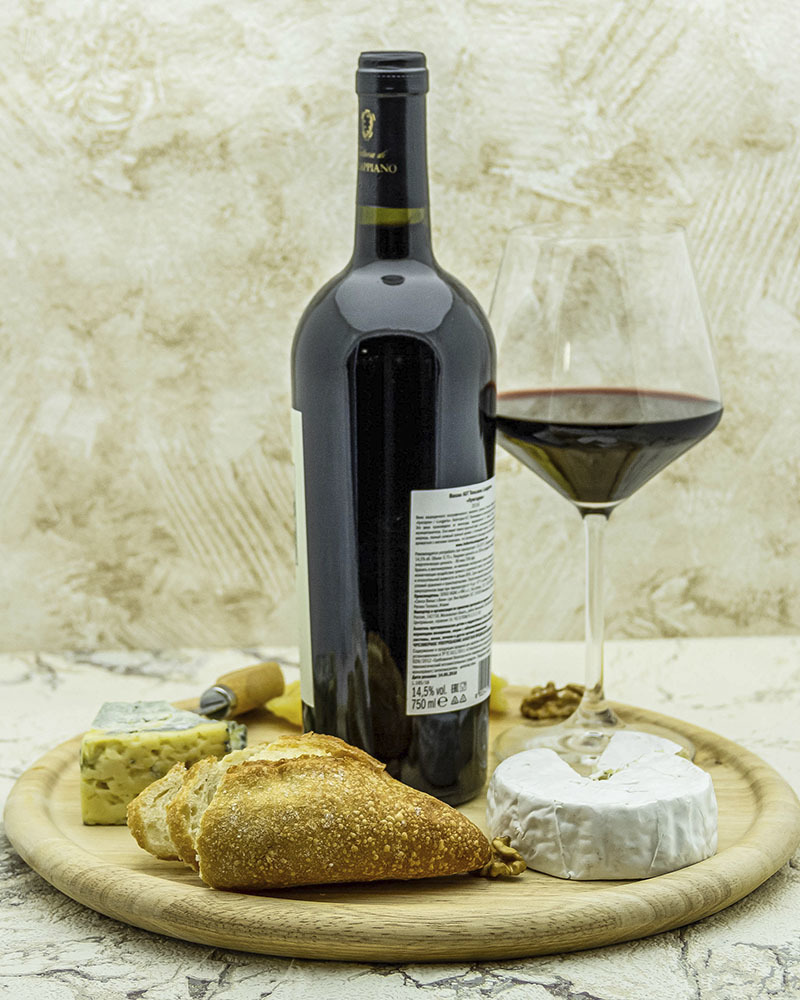 Вино Fattoria di Calappiano Лунгарно Красное Сухое 2017 г.у. 14,5% 0,75 л, Италия