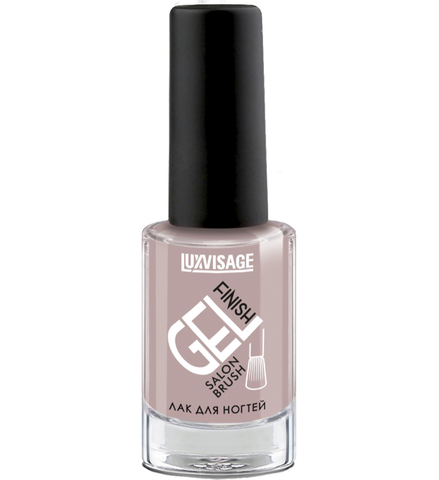 Gel finish Лак для ногтей тон 32 бежево-розовый 9г Lux Visage