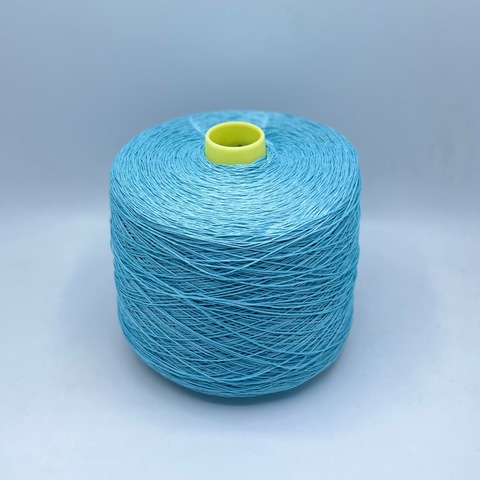 Бобинная пряжа (пр.Италия), art-Frescolino , 500м/100гр. 100% Лен цвет-Голубой, арт.30016