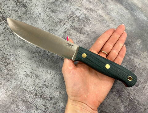 Нож Модель Х, N690,конвекс, микарта, 207.0852