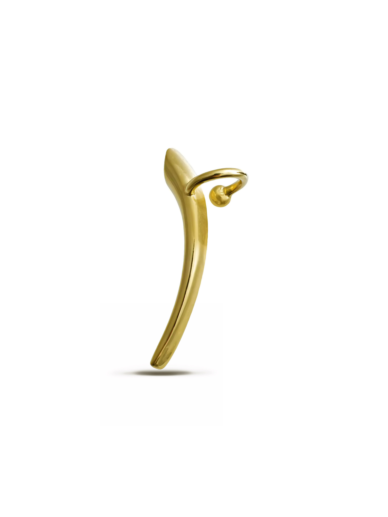Кафф Драко, серебро 925, позолота 18k