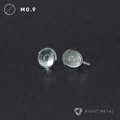 Ball 3-Prongs 4мм Green Fluorite