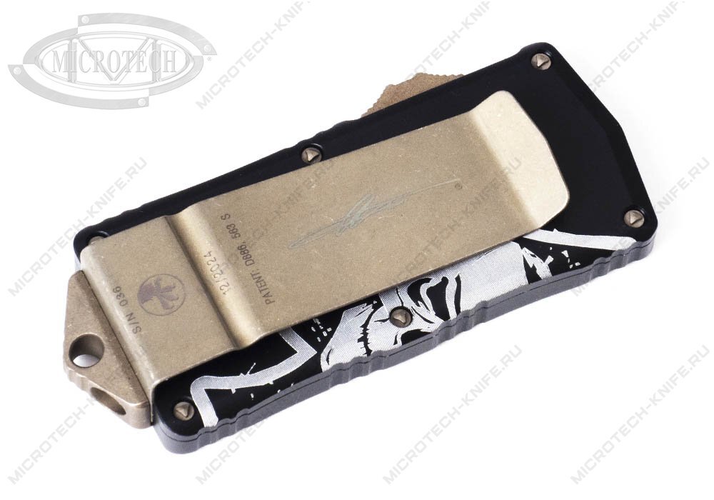 Нож Microtech Exocet Death Card 158-13DCS Signature