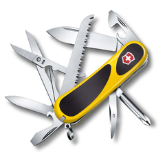 Фото Нож перочинный Victorinox EvoGrip 18, сталь X50CrMoV15, рукоять термопластик GRN, жёлто-черный