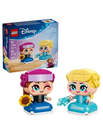 Конструктор Disney 43284 Холодное сердце: Мини Анна и Эльза