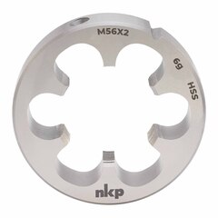 Плашка М56х3,0 DINEN22568 HSS 6g 105х22мм NKP 240562N