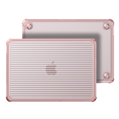 Чехол розового цвета для ноутбука MacBook Neo 13 (с 2026-) от Dux Ducis, серии LCGH Series Protective Case