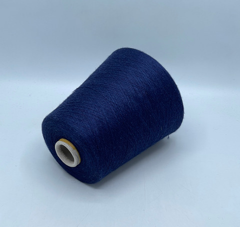 Loro Piana, Roual, 2/58 2900м/100гр, 70% кашемир, 30% шелк, Темно-синий(367/920), 40930