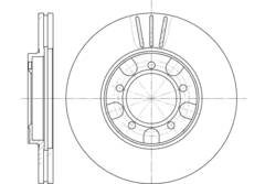 Диск тормозной вентилируемый G-brake  GR-02449