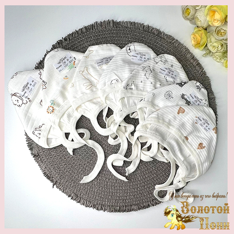 Чепчик хлопок (0-9) 260831-R9069