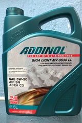 ADDINOL Giga Light MV 0530 LL SAE 5W-30 5 л